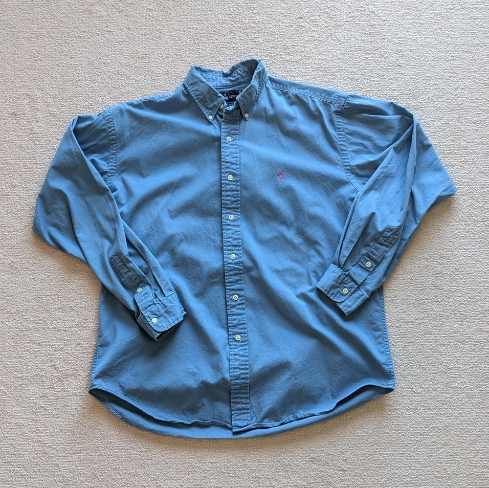 Ralph Lauren Blue Dress Shirt